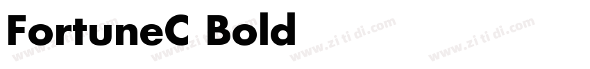 FortuneC Bold字体转换